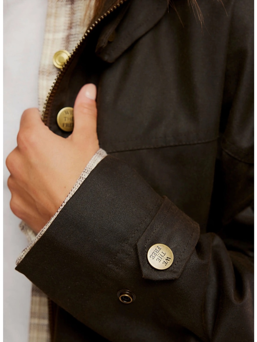 Free People Cori Waxed Cotton Jacket - Picture 9 of 11